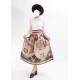 Cyans Qing Nova Totius Terrarum Orbis Geographica Ac Hydrographica Tabula Skirt(Full Payment Without Shipping)